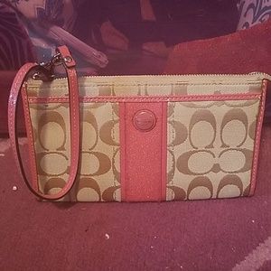 Coach wristlet